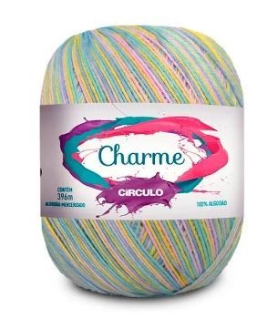 Novelo Charme Círculo - Cor Marshmallow