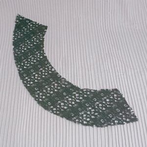 Decote Renda Musgo - 53x11cm