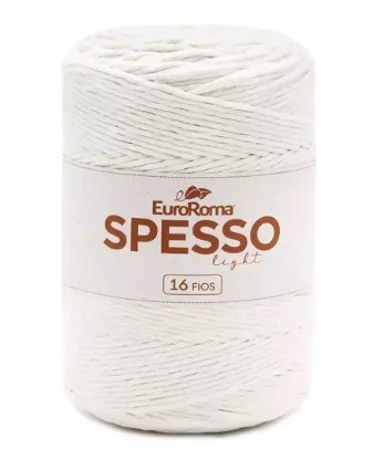 Barbante 16 fios Spesso Light EuroRoma Cru - 100