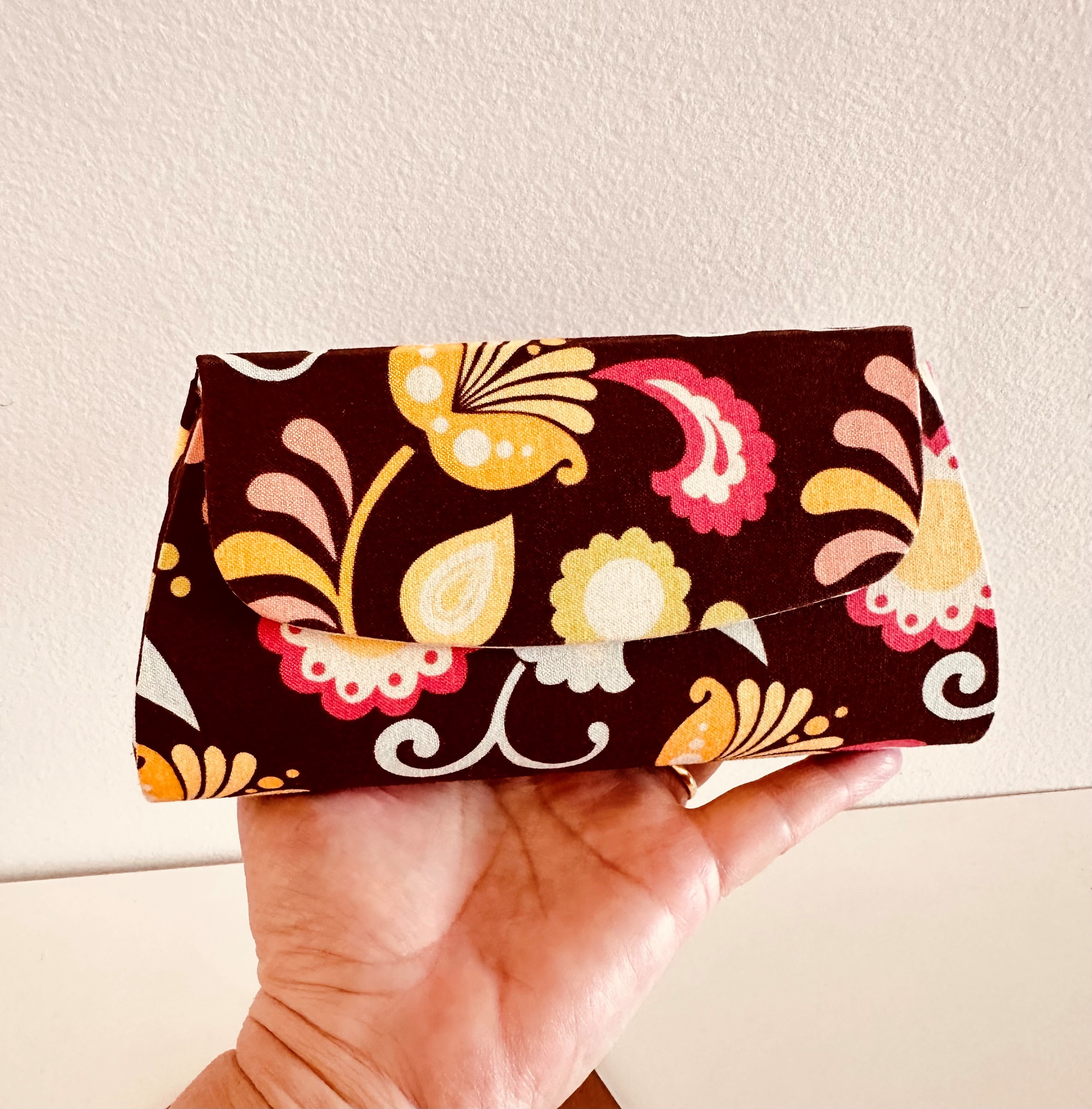 Kit cortado papel couro para clutch - P