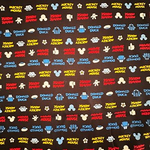 Tecido importado Mickey - raridade