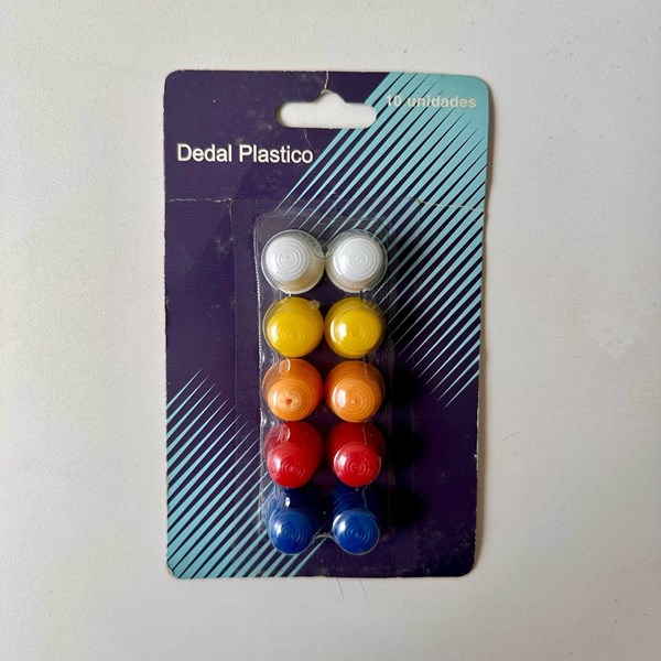 Dedal Plástico para Costura - 10 Unidades