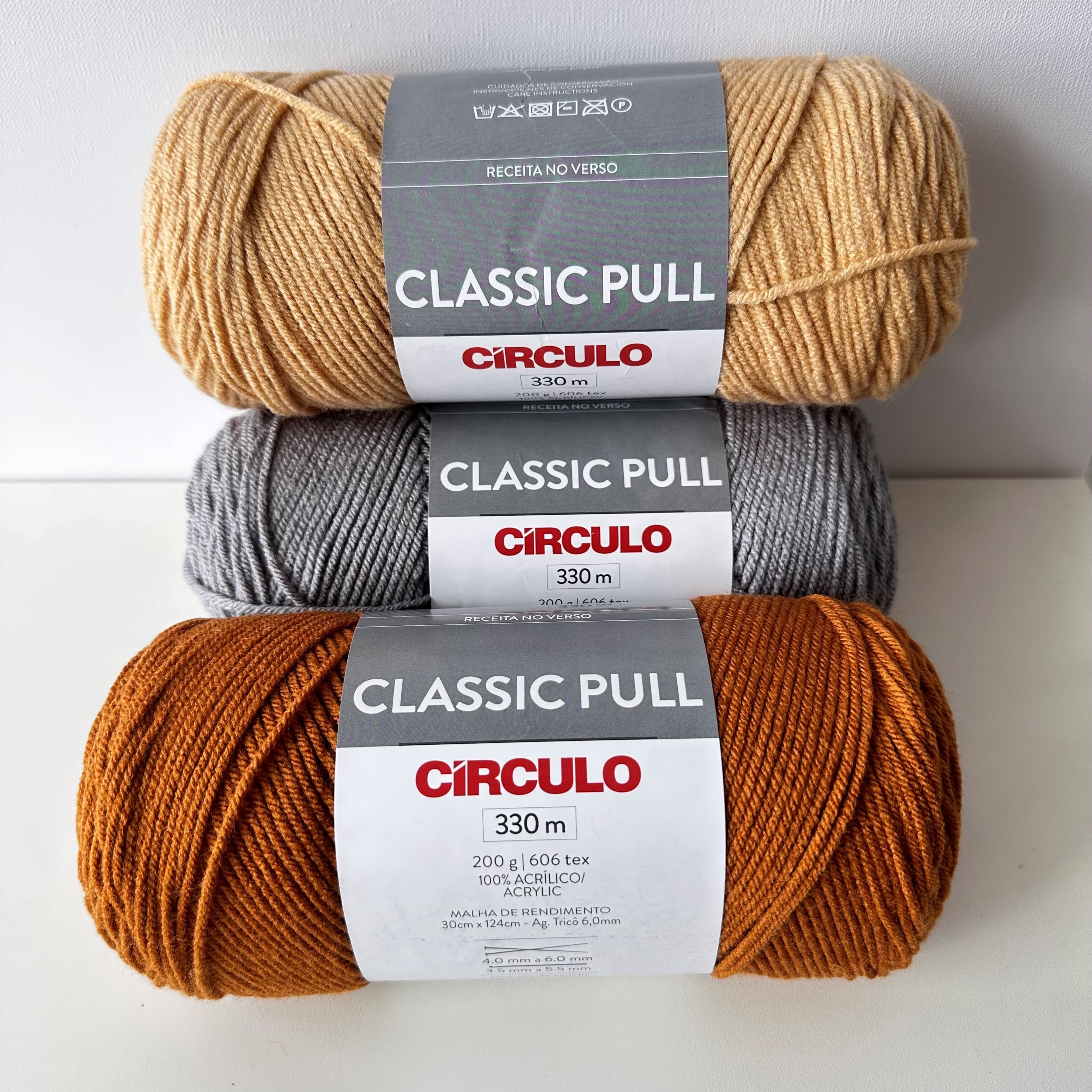 Fio Classic Pull Círculo - 330m
