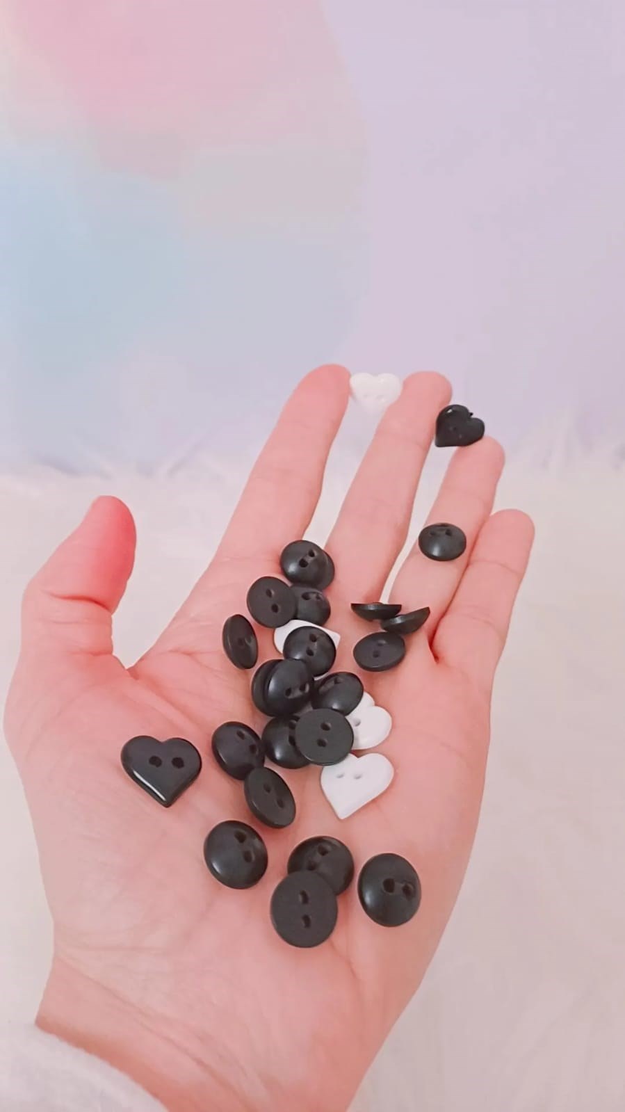 COLEÇÃO AMOR AO MAR - kit com 72 botões