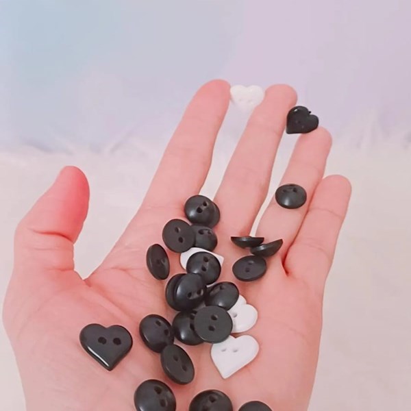 COLEÇÃO AMOR AO MAR - kit com 72 botões