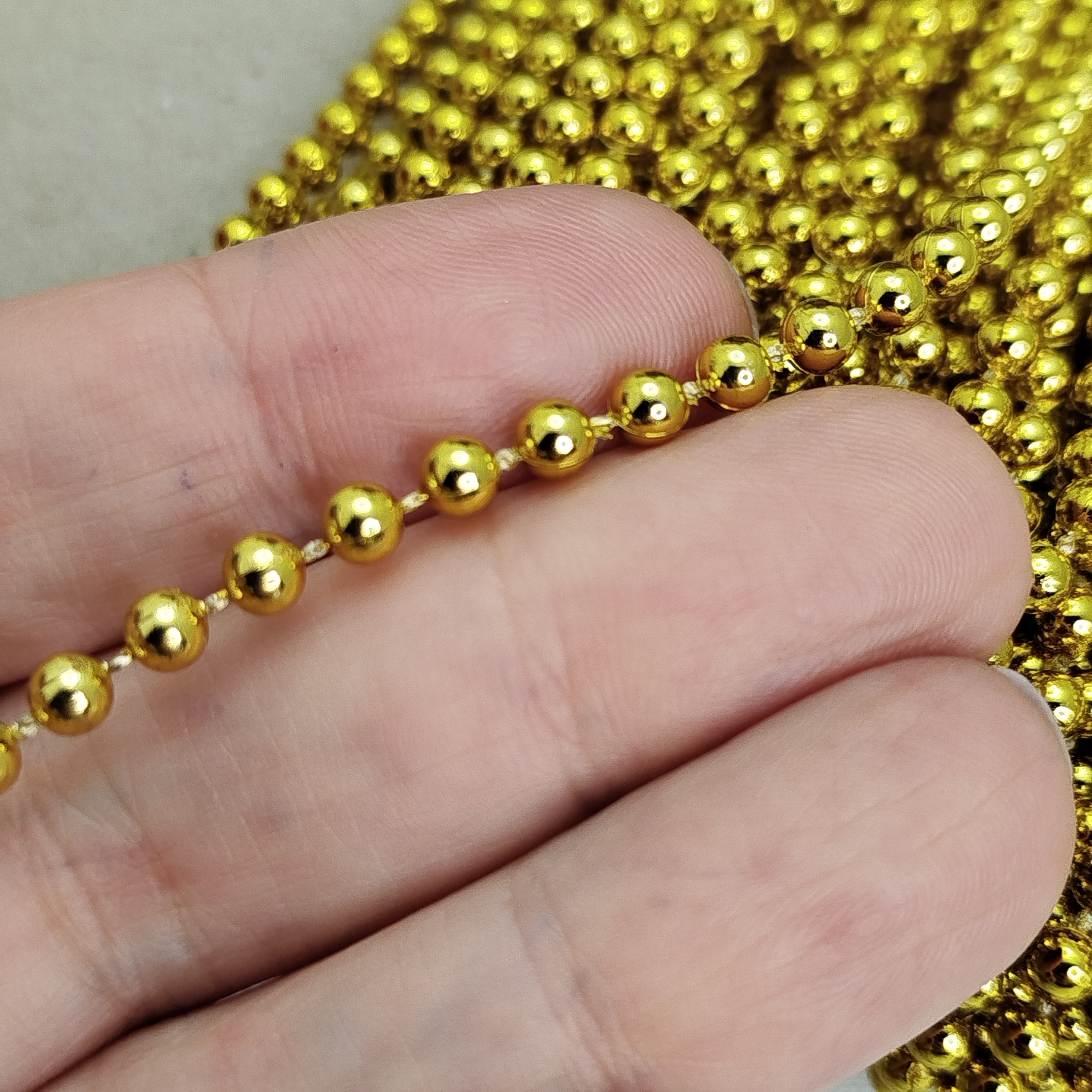 MIX Cordão de Perolas Aljofre com Várias Cores, Modelos e Metragens