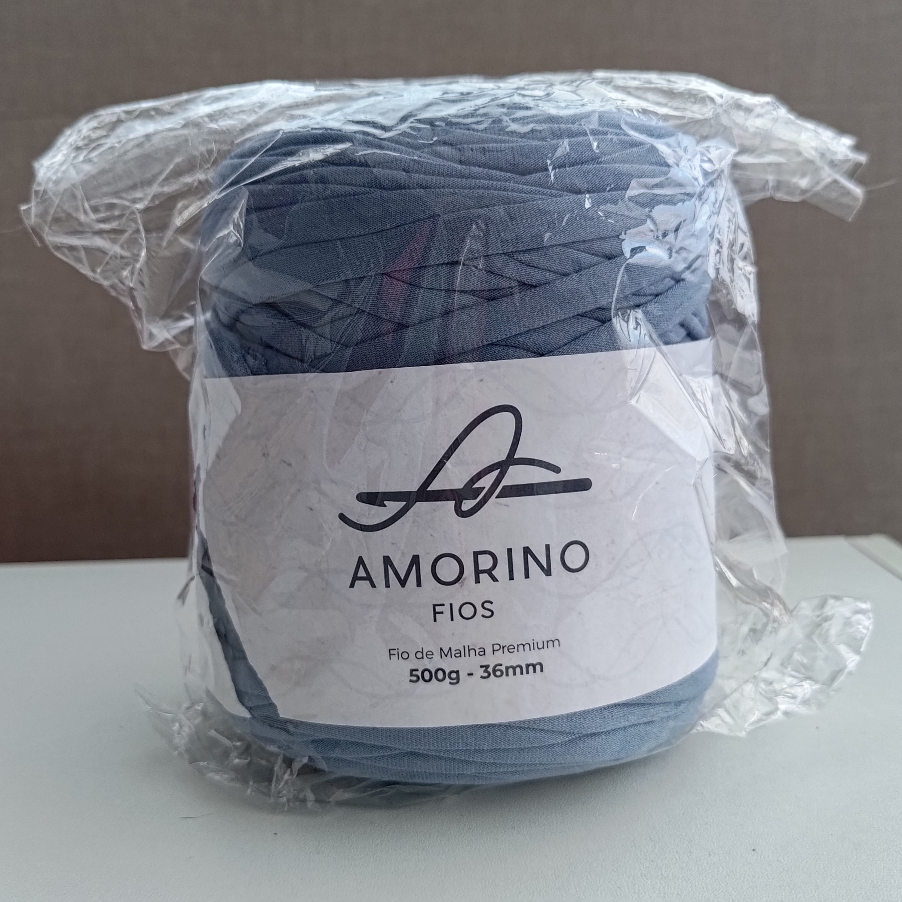 Fio de malha Amorino 36mm Azul Jeans