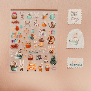 Adesivo para tecido - Coleção Páscoa - Preço especial de lançamento