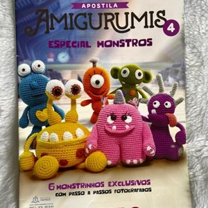 Revista Amigurumi número 4 Especial Monstros