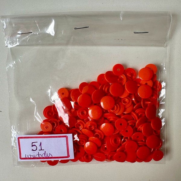 Botão Tic Tac 12 Laranja Havaí