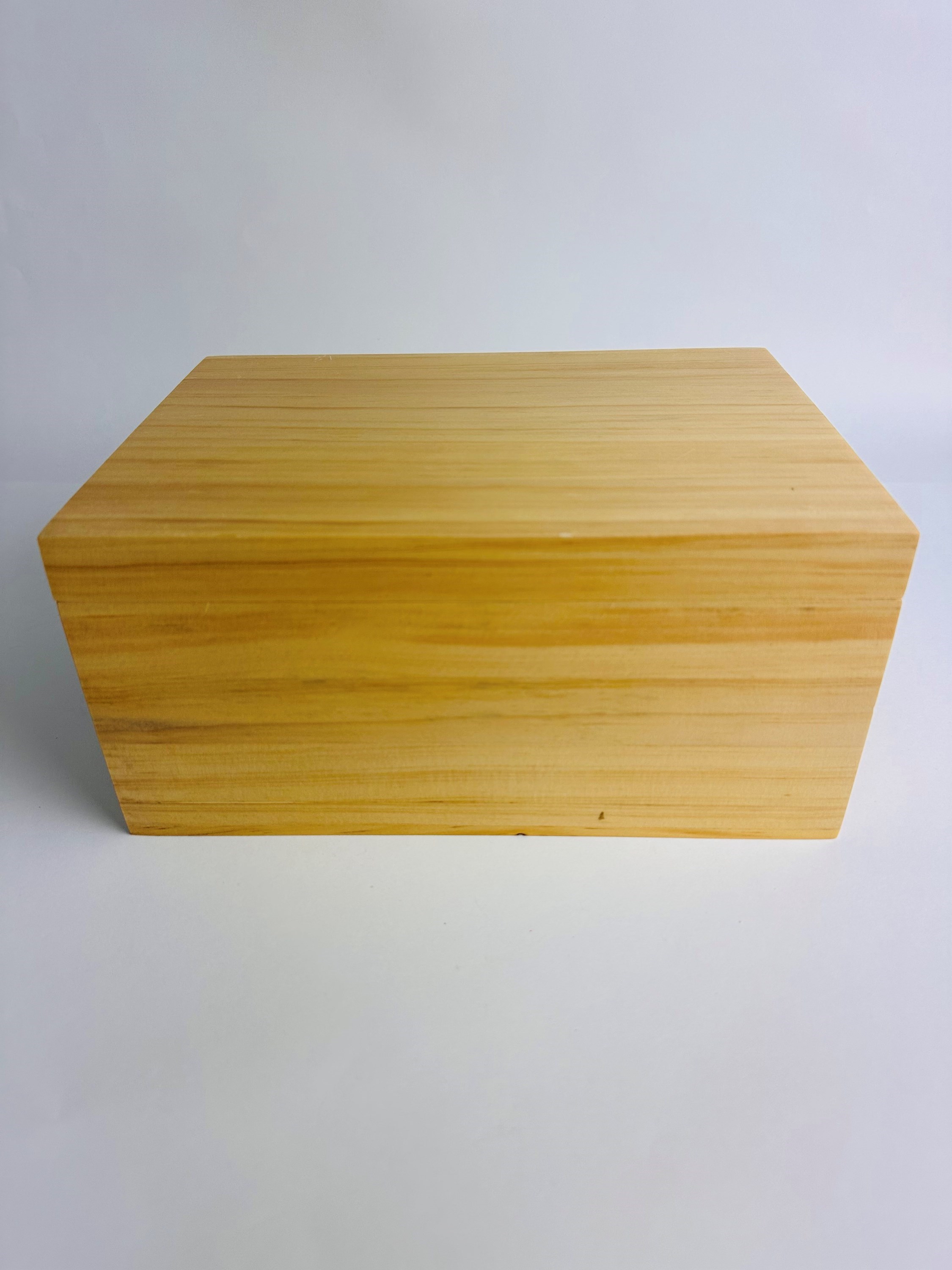 Caixa de madeira Pinus com 6 divisórias