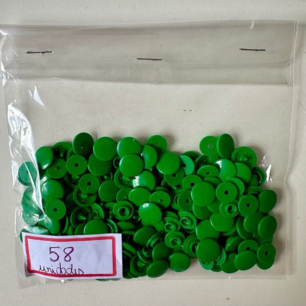 Botão Tic Tac 12 Verde Bandeira