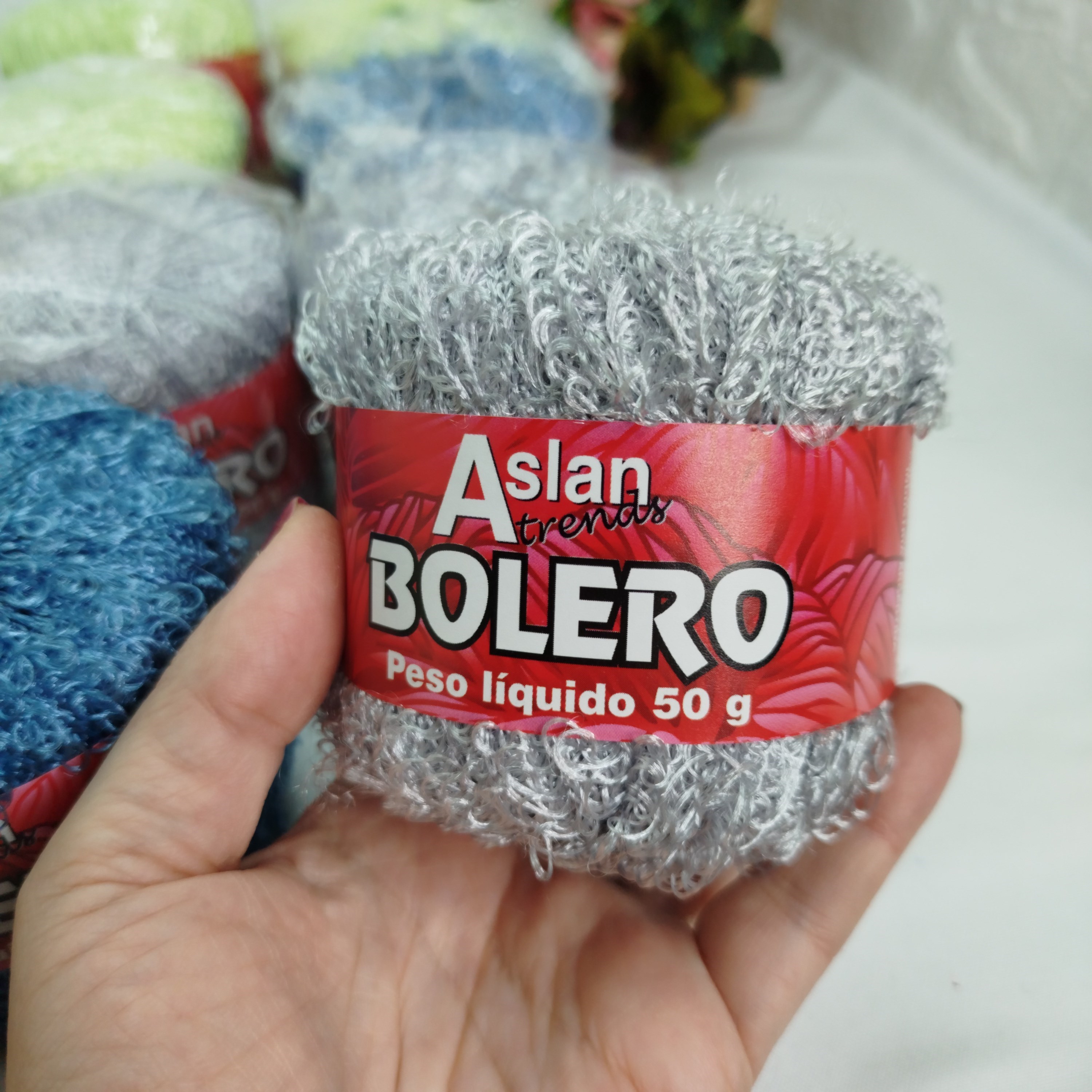 MIX de Fios para Trico e Croche Bolero -  12 Novelos