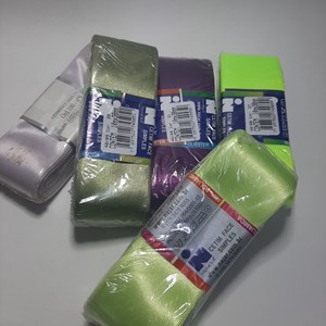 Kit com 5  fitas de cetim n.09