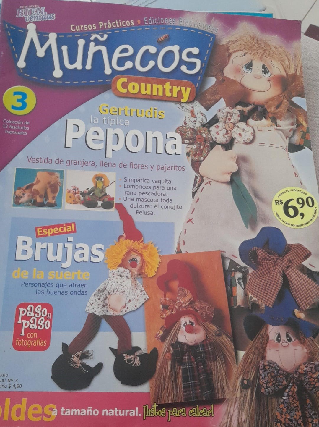 Munecos Country - 3 exemplares