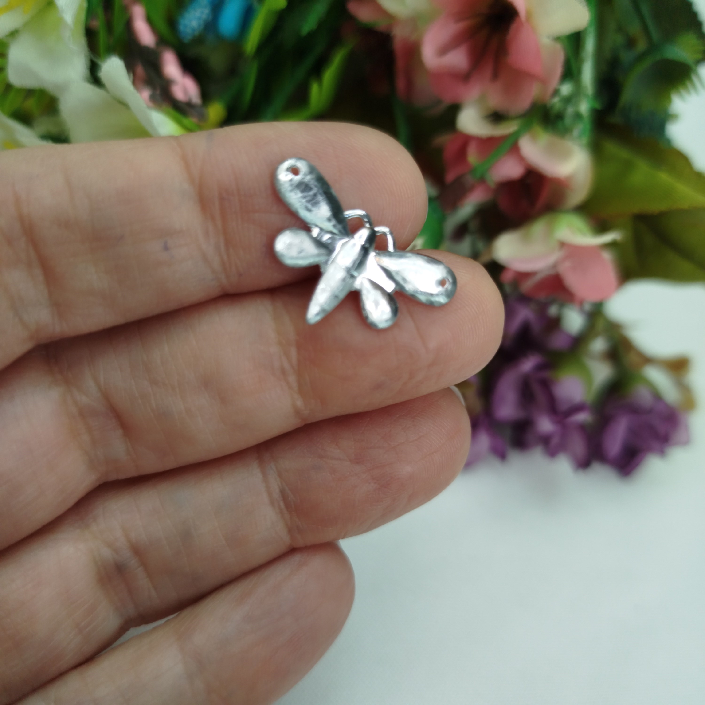 Aplique formato Libelula Borboleta para Artesanato - Lote com 3 pacotes