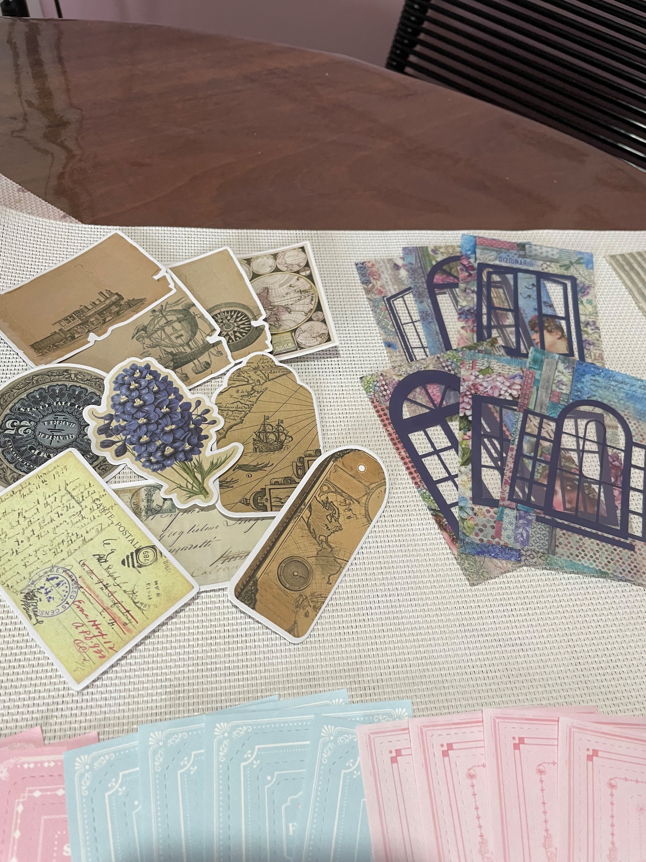 Kit para scrapbook e bullet journal