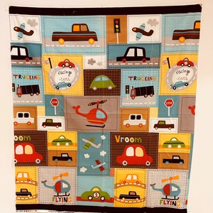 Painel patchwork de tecido importado