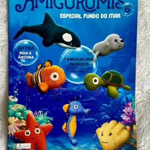 Revista Amigurumi número 6 - Especial Fundo do Mar