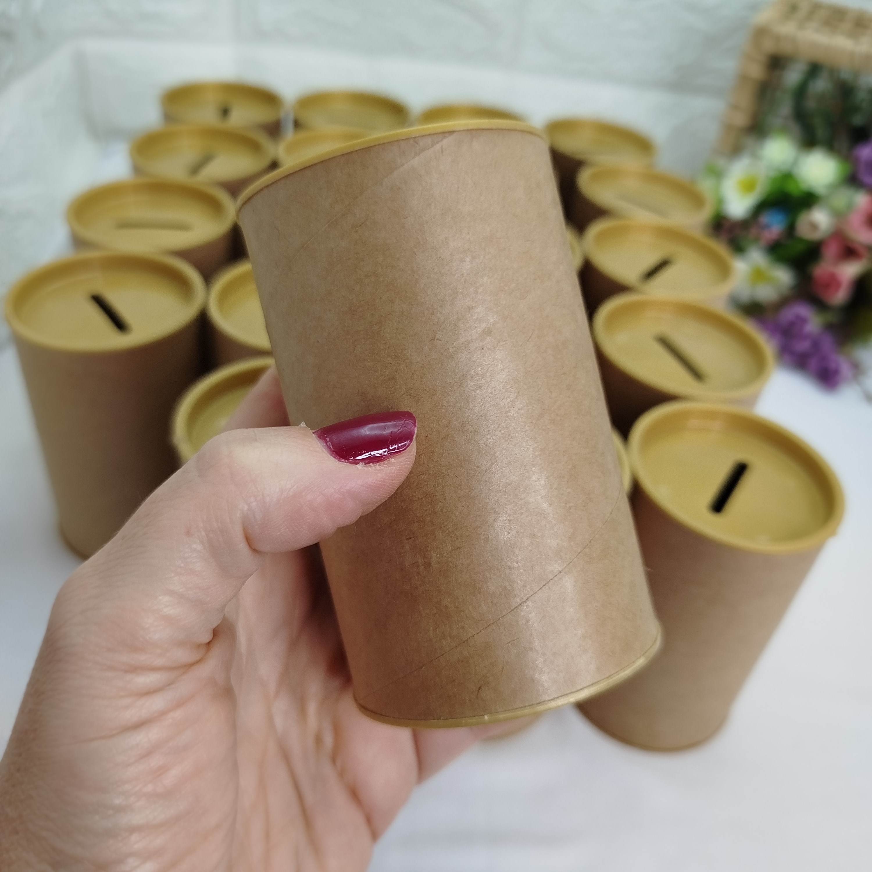 Cofrinho para lembrancinha - Lote 20 unidades +  brinde (3 unidades)