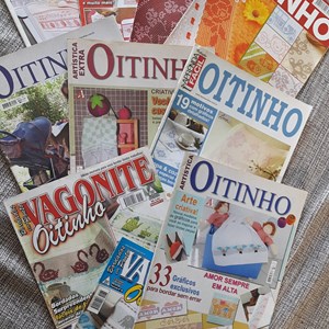 Revistas de bordado, ponto oitinho