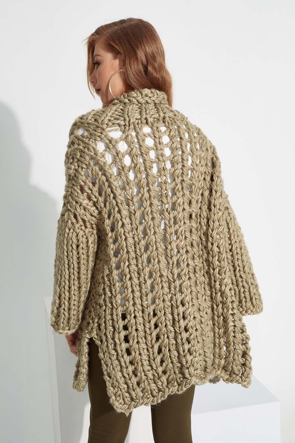 Fio Nordic Circulo - Raridade cor cinza claro