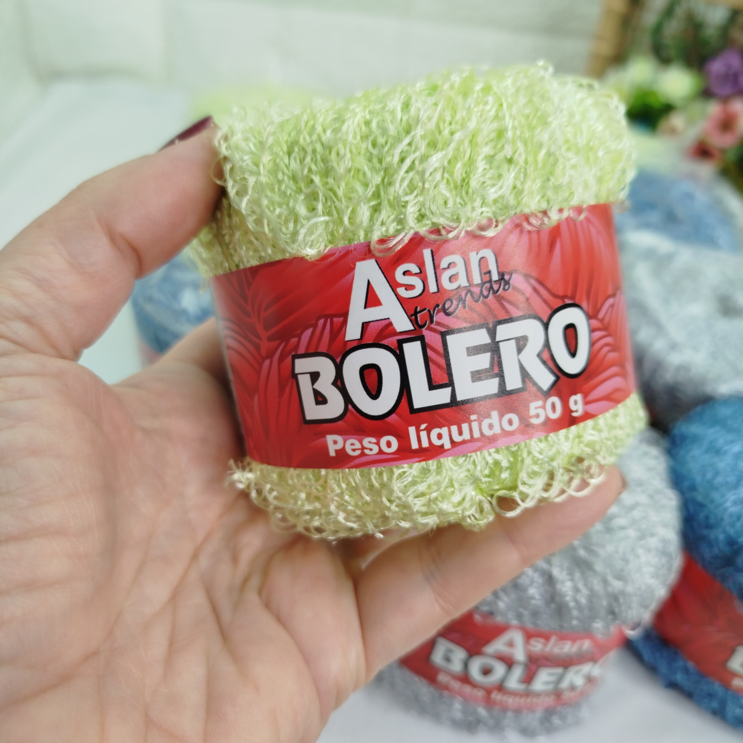 MIX de Fios para Trico e Croche Bolero -  12 Novelos