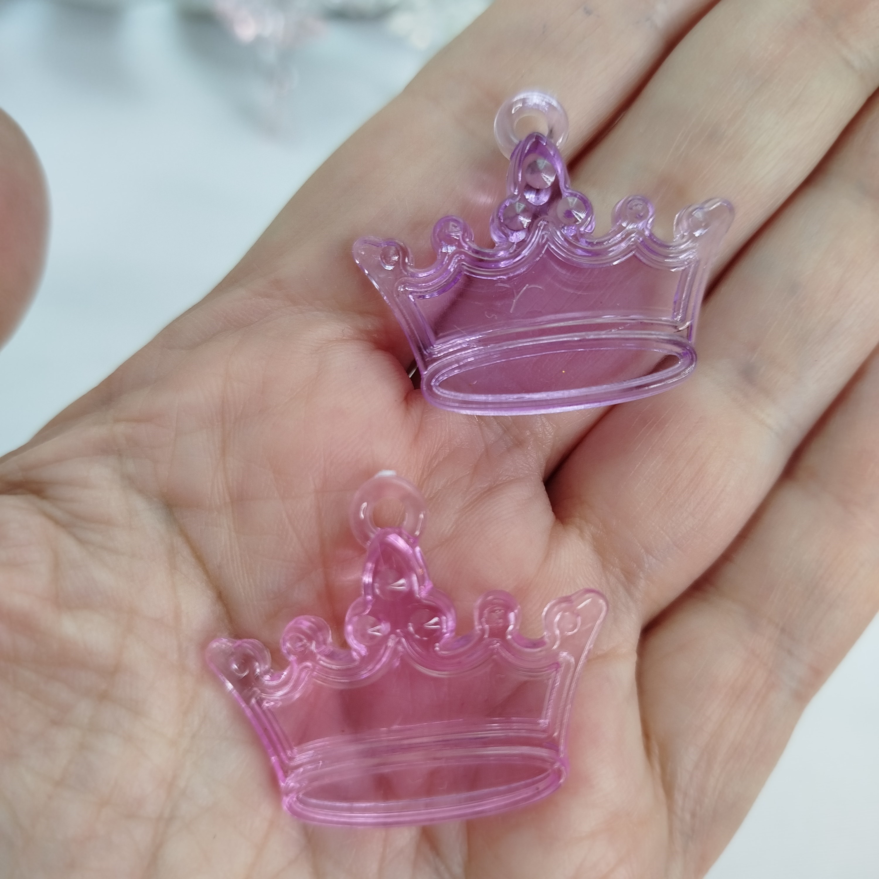 MIX de 107 Peças em Acrilico vários formatos e cores (veja descritivo no anuncio)