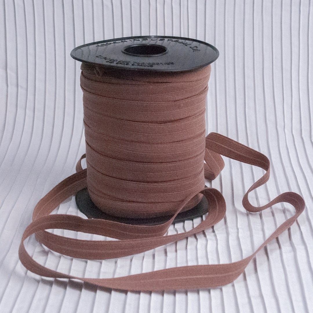 Elástico Viés Marrom - 17mmx50m