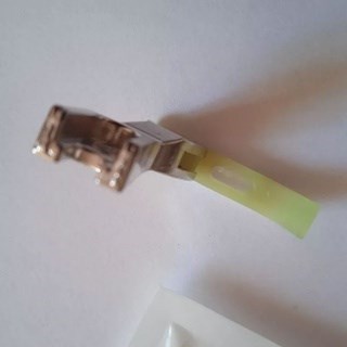 Calcador Estreito Teflon deslizante Máquina Reta Industrial T363