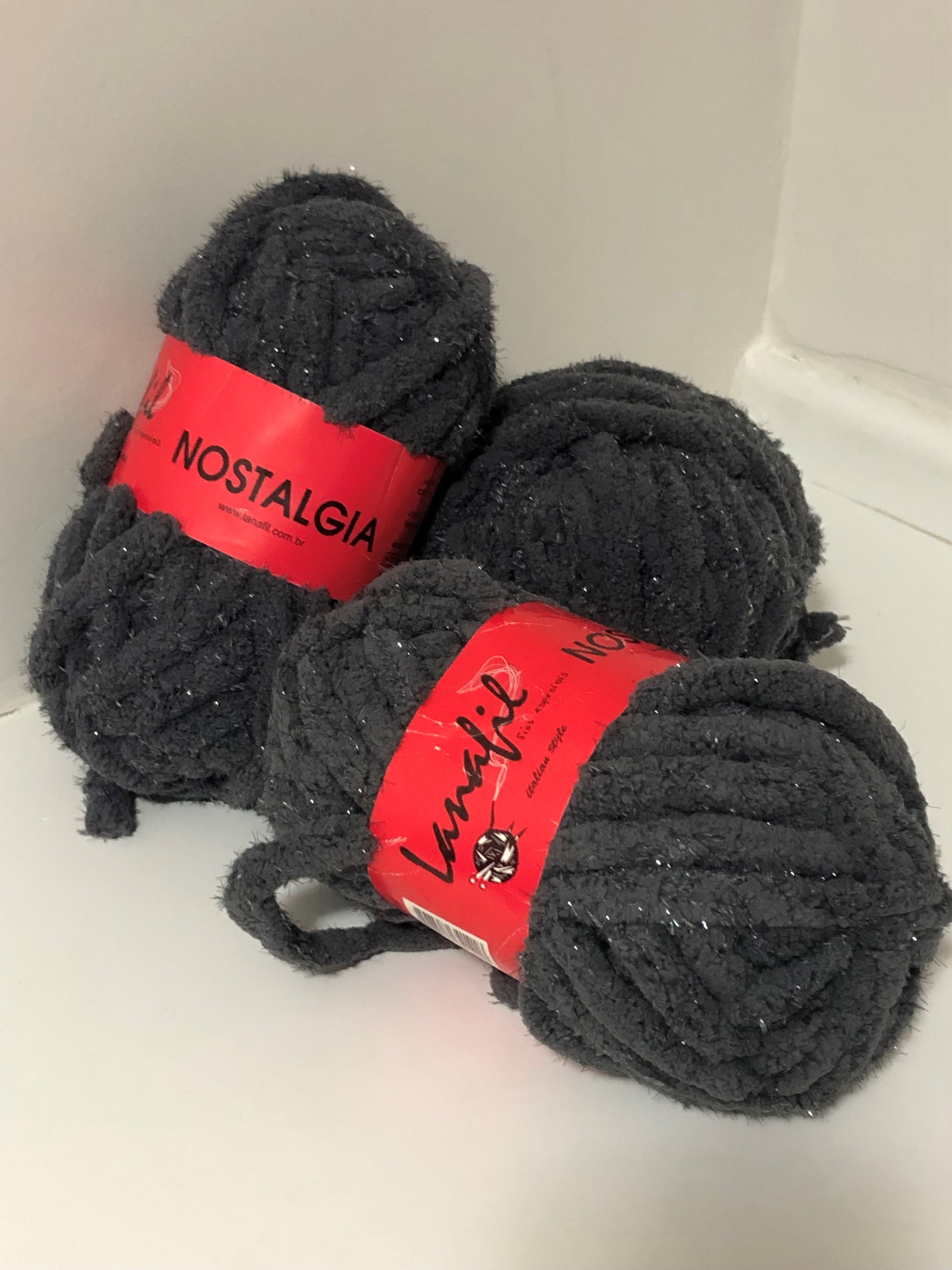 Fio Nostalgia Lanafil - Grafite