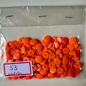 Botão Tic Tac 12 Laranja Cítrico