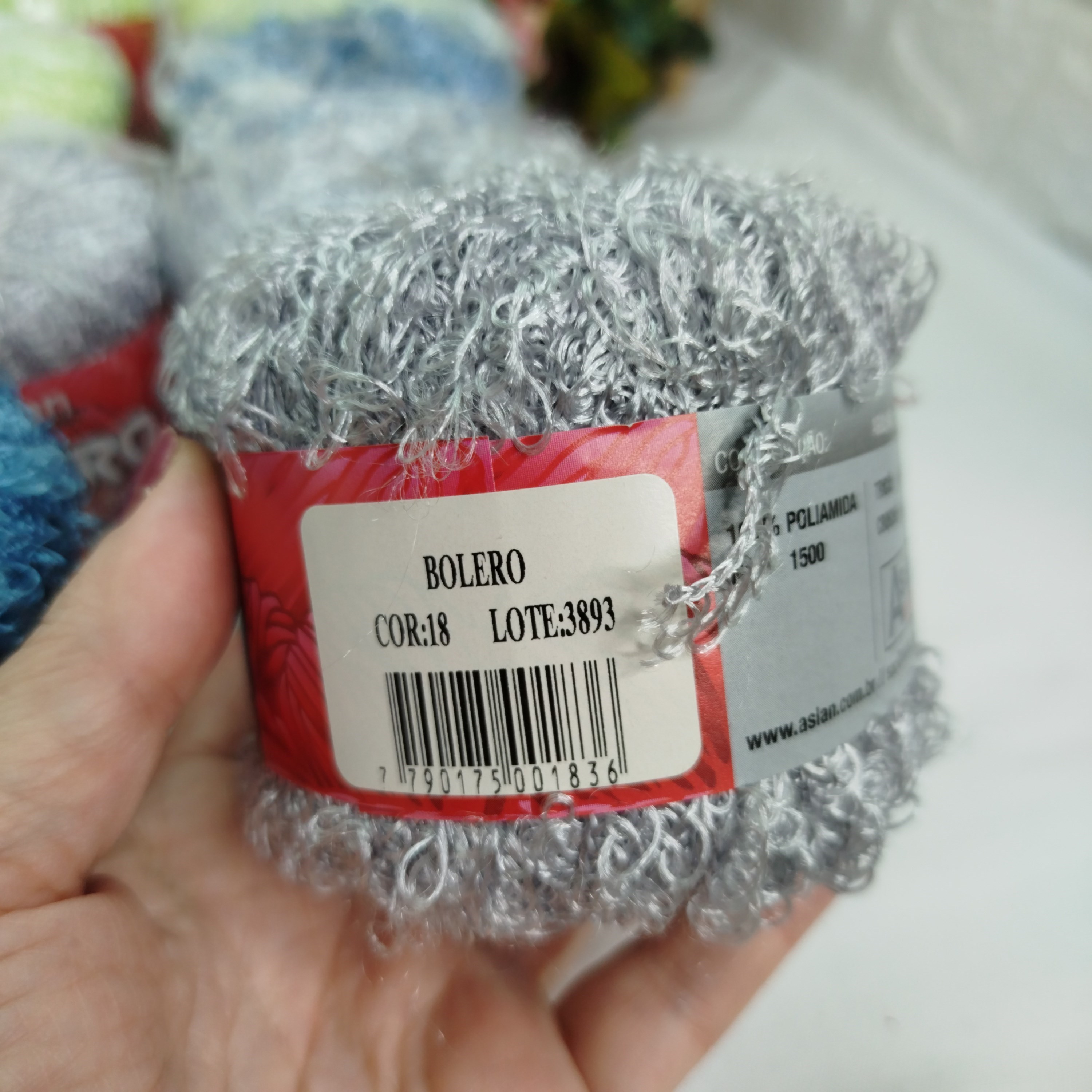 MIX de Fios para Trico e Croche Bolero -  12 Novelos