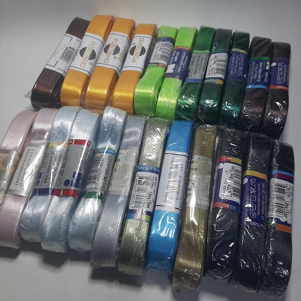 Kit com 23 fitas de cetim n.03