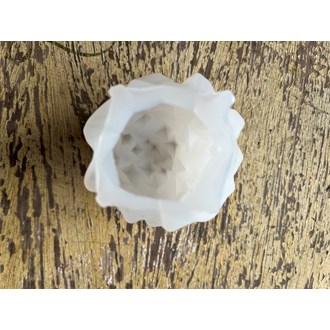 Molde de silicone flexível formato galho cilindro para velas, resina, cimento