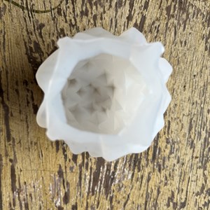 Molde de silicone flexível formato galho cilindro para velas, resina, cimento